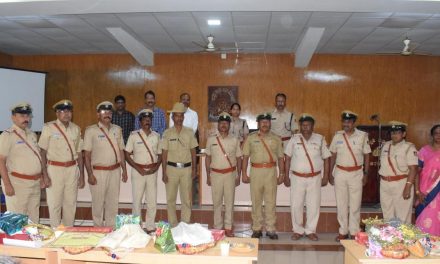 ನಿವೃತ್ತಿ ಹೊಂದಿದ 11ಜನ ಅಧಿಕಾರಿ, ಸಿಬ್ಬಂದಿಗೆ ಸನ್ಮಾನ