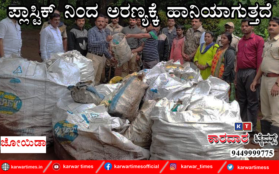 ಪ್ಲಾಸ್ಟಿಕ್ ನಿಂದ ಅರಣ್ಯಕ್ಕೆ ಹಾನಿಯಾಗುತ್ತದೆ.