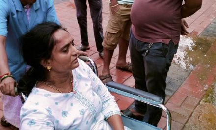 ಧರ್ಮಸ್ಥಳ ಸಂಘದ ಸೇವಾ ಪ್ರತಿನಿಧಿ ವಿಶಾಲಾಕ್ಷಿಗೆ ಅಪಘಾತ