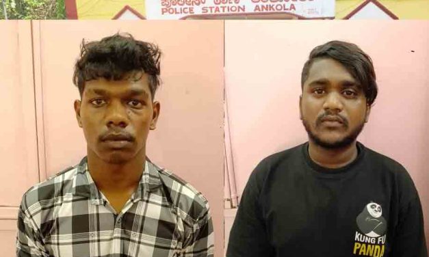 ಅಂಕೋಲಾದಲ್ಲಿ ನಡೆಯುತ್ತಿದ್ದ ಮನೆಗಳ್ಳತನ ಹಾಗೂ ದ್ವಿಚಕ್ರ ವಾಹನ ಕಳ್ಳತನದ ಆರೋಪಿಗಳನ್ನ ಬಂಧಿಸಿದ ಪೊಲೀಸರು