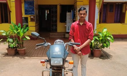ಅಂಕೋಲಾದಲ್ಲಿ ನಡೆಯುತ್ತಿದ್ದ ಬೈಕ್ ಕಳ್ಳತನದ ಆರೋಪಿಯನ್ನು ಬಂಧಿಸಿದ ಪೊಲೀಸರು