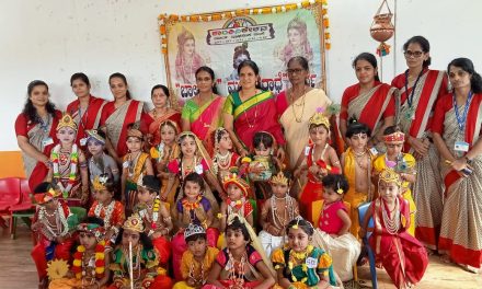 ಶಾಂತಿನಿಕೇತನದಲ್ಲಿ ಅದ್ದೂರಿಯಾಗಿ ನಡೆದ ಮುದ್ದು ಕೃಷ್ಣ, ಮುದ್ದು ರಾಧೆ ಸ್ಪರ್ಧೆ