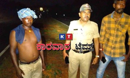 ಅರೆ ಬೆತ್ತಲೆಯಾಗಿ ತಿರುಗುತ್ತಿದ್ದ ಯುವಕನ್ನ ಹಿಡಿದು ಪೊಲೀಸರಿಗೆ ಒಪ್ಪಿಸಿದ ಗ್ರಾಮಸ್ಥರು