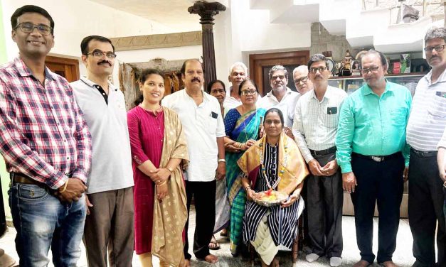 ಕರ್ನಾಟಕ ಸಂಘದ ವತಿಯಿಂದ ಡಿವೈಎಸ್‌ಪಿ ಅಂಜುಮಾಲಾ ನಾಯಕರಿಗೆ ಸನ್ಮಾನ