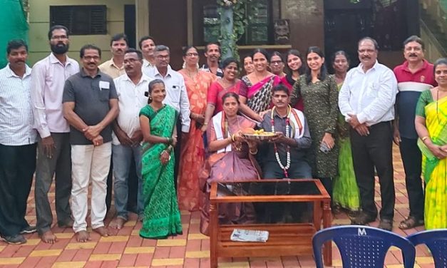 ಪ್ರಾಥಮಿಕ ಶಾಲಾ ಶಿಕ್ಷಕರ ಸಂಘದಿ0ದ ರಾಧಾಕೃಷ್ಣ ನಾಯಕರಿಗೆ ಸನ್ಮಾನ