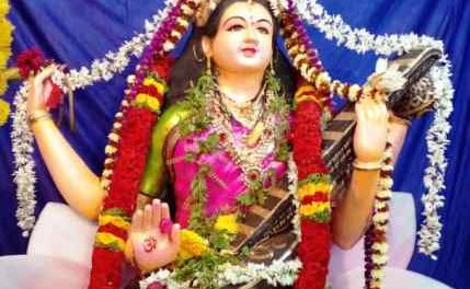 ಹೊನ್ನೆಕೇರಿಯಲ್ಲಿ ವಿಜ್ರಂಬಿಸುತ್ತಿರುವ ಶ್ರೀ ಶಾರದೋತ್ಸವ
