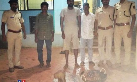 ಹೆಬ್ಬುಳದಲ್ಲಿ ಕಾಡು ಹಂದಿ ಬೇಟೆಯಾಡಿದವನ ಒರ್ವನ ಬಂಧನ : ಇನ್ನೊರ್ವ ಪರಾರಿ