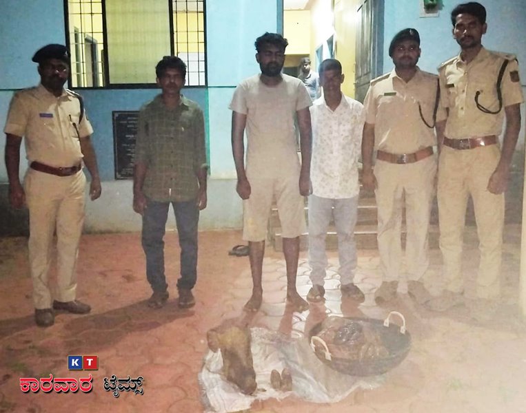 ಹೆಬ್ಬುಳದಲ್ಲಿ ಕಾಡು ಹಂದಿ ಬೇಟೆಯಾಡಿದವನ ಒರ್ವನ ಬಂಧನ : ಇನ್ನೊರ್ವ ಪರಾರಿ