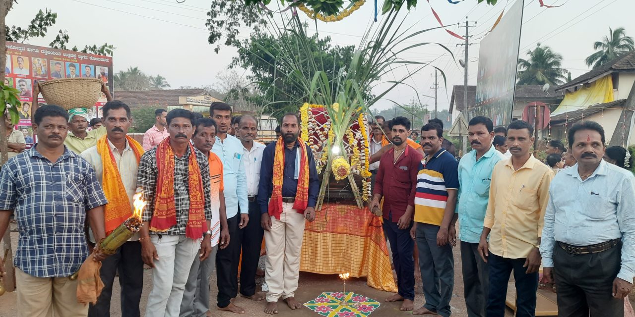 ಕೇಣಿಯಲ್ಲಿ ವಿಜೃಂಬಿಸಿದ ಶ್ರೀ ದತ್ತಾತ್ರೇಯ ದೇವರ ಪಲ್ಲಕಿ ಮಹೋತ್ಸವ