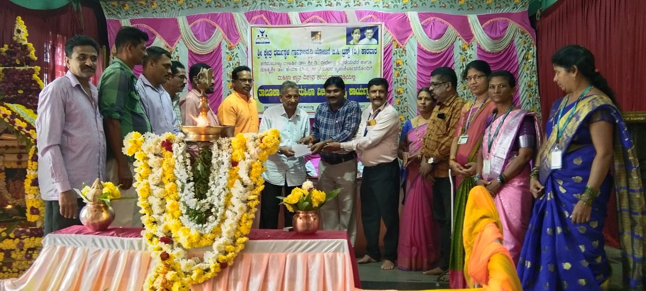 ಶ್ರೀ ಕ್ಷೇತ್ರ ಧರ್ಮಸ್ಥಳ ಗ್ರಾಮಾಭಿವೃದ್ಧಿ ಟ್ರಸ್ಟ್‌ನಿಂದ ಅಮದಳ್ಳಿ ದೇವಸ್ಥಾನಕ್ಕೆ 3 ಲಕ್ಷ ರು. ನೆರವು